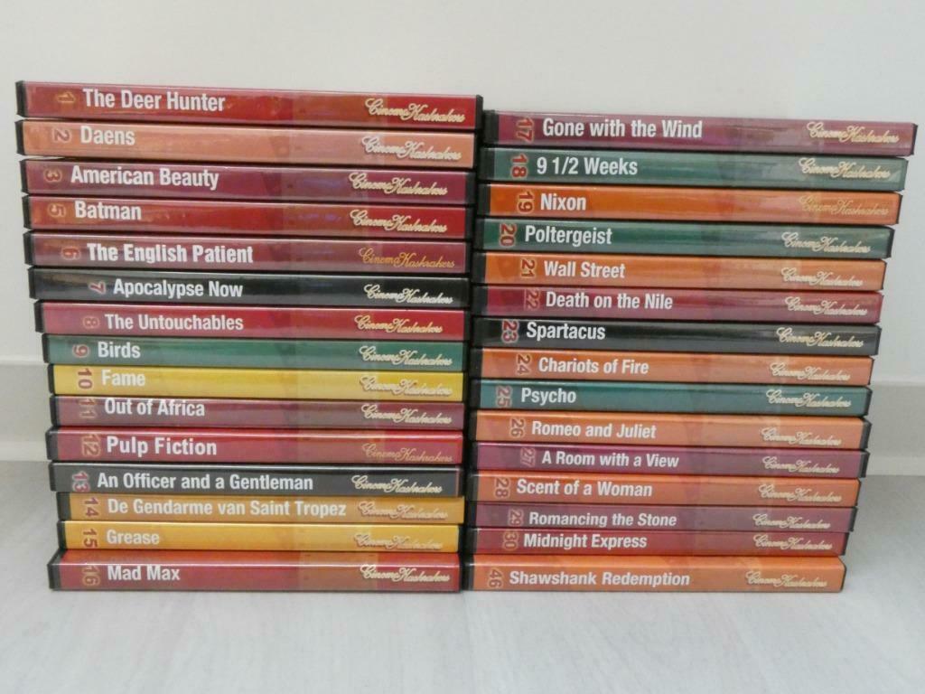 Cinema kaskrakers - diverse titels, Ophalen of Verzenden