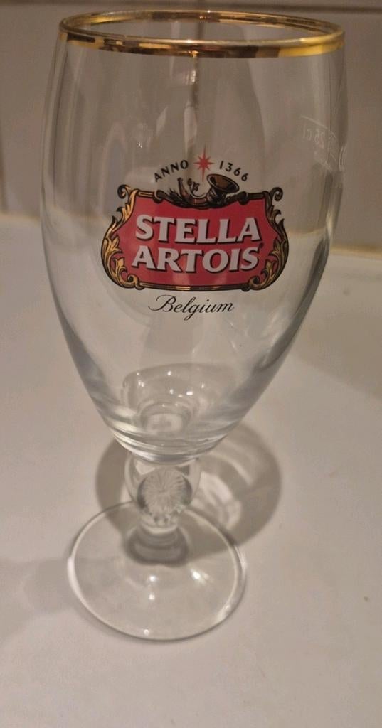 Verres à tulipes Stella-Artois 25cl, Collections, Enlèvement ou Envoi, Comme neuf