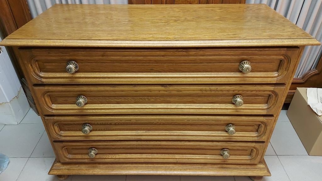 Mooie, oude commode in zeer goede staat., Huis en Inrichting, Kasten | Ladekasten, Ophalen, 100 tot 150 cm, Zo goed als nieuw