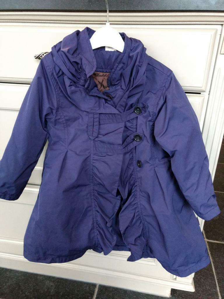 Jas maat 98 paars, Kinderen en Baby's, Kinderkleding | Maat 98, Ophalen of Verzenden, Zo goed als nieuw, Jas