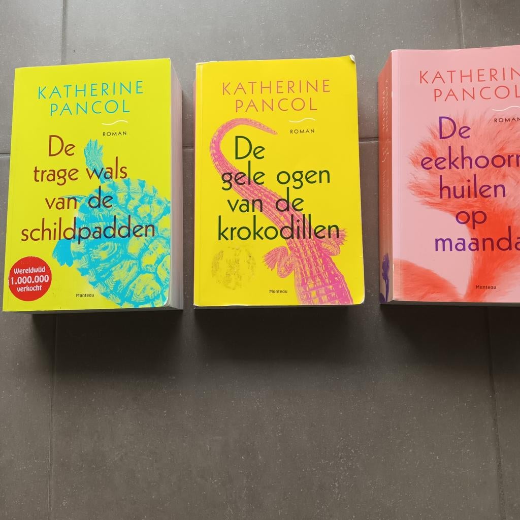 KATHERINE PANCOL De trage wals van de schildpadden en 2 verv, Boeken, Ophalen of Verzenden