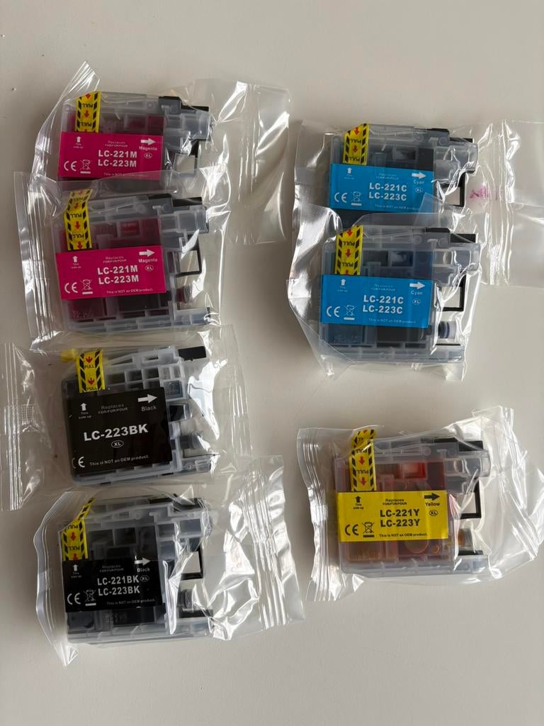 Nieuwe iktpatronen voor Brother printer., Ophalen, Nieuw, Cartridge