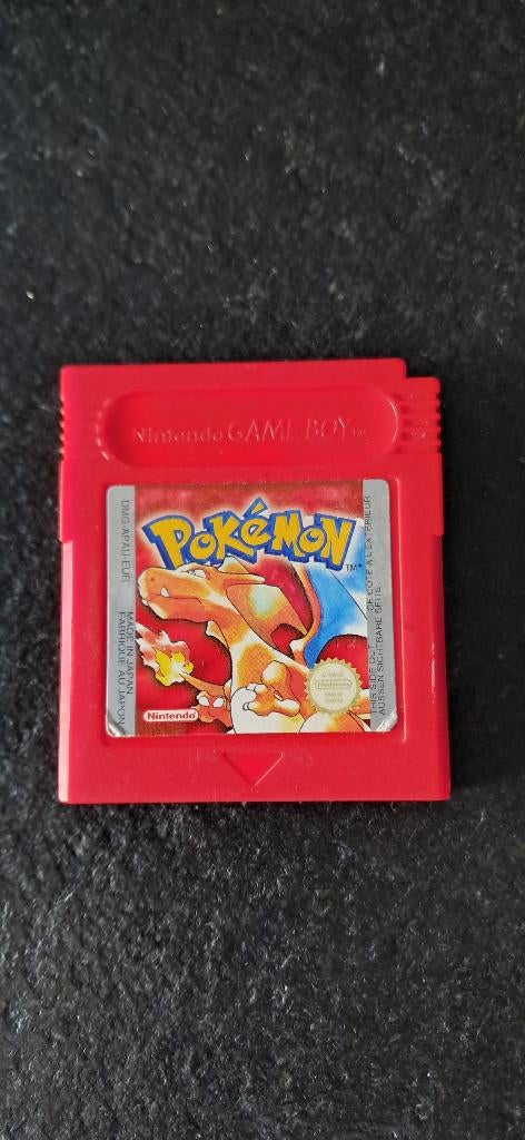 Nintendo Gameboy Pokémon Red Version batterij ok, Games en Spelcomputers, Ophalen of Verzenden