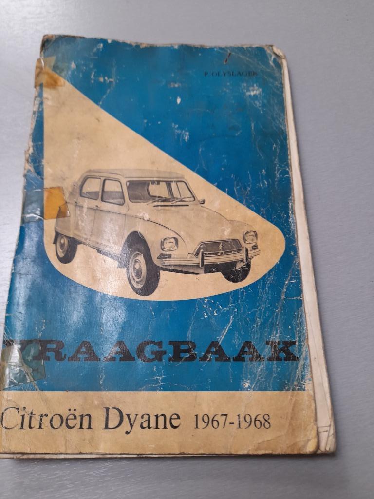 Vraagbaak Technische auto boeken, Algemeen, Citroen, Ophalen, Gelezen