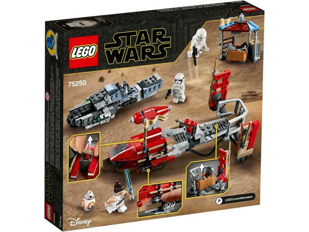 Lego 75250 Star Wars La course poursuite sur Pasaana, Enlèvement, Neuf, Ensemble complet, Lego