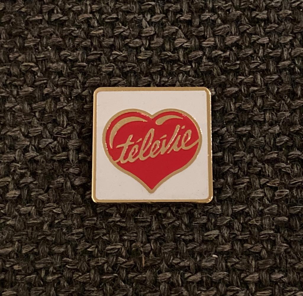 PIN - TÉLÉVIE, Collections, Envoi, Utilisé, Autres sujets/thèmes, Insigne ou Pin's