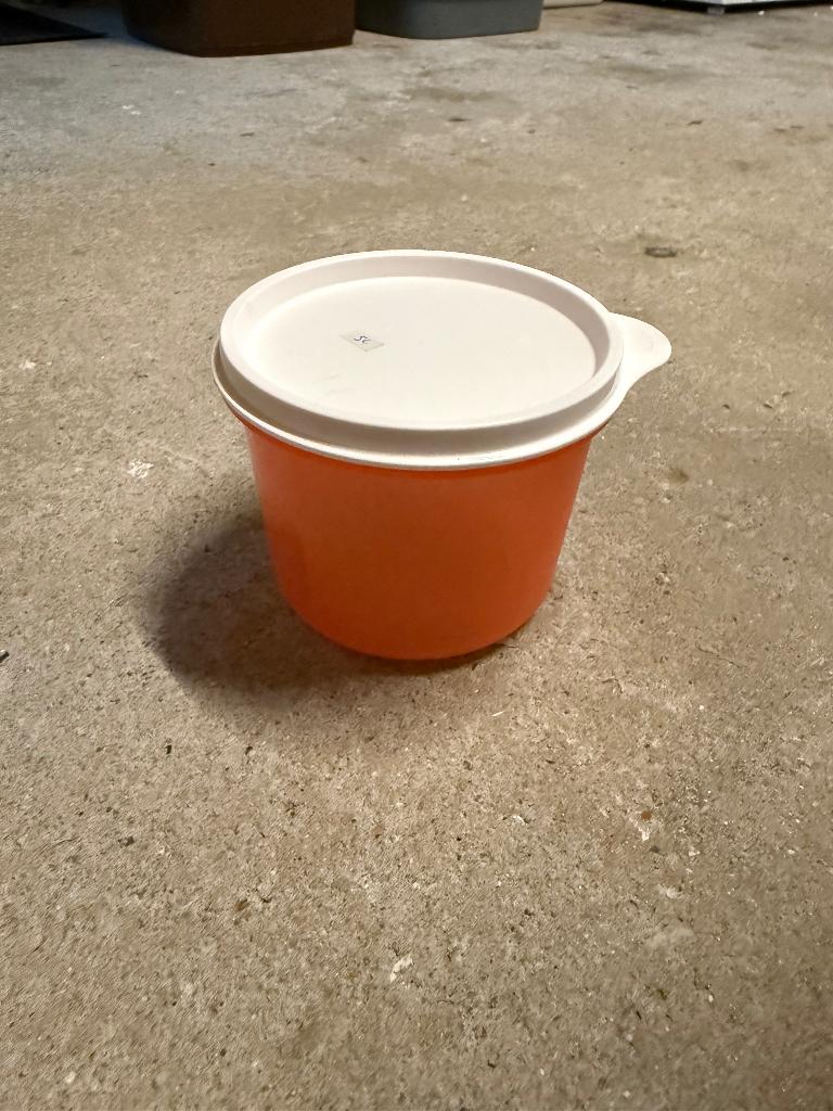 Boîte Tupperware 550 ml, Ophalen of Verzenden, Nieuw, Oranje, Bus of Trommel