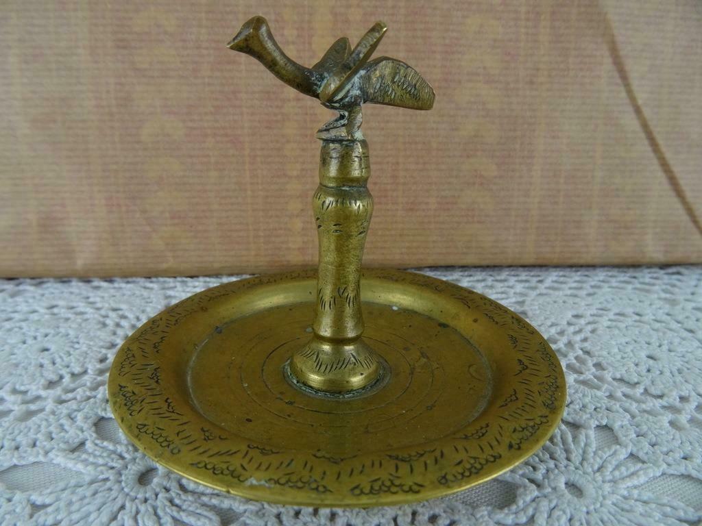 Lampe à huile bronze antique Lampe à huile bronze plat Nomad, Enlèvement ou Envoi, Bronze
