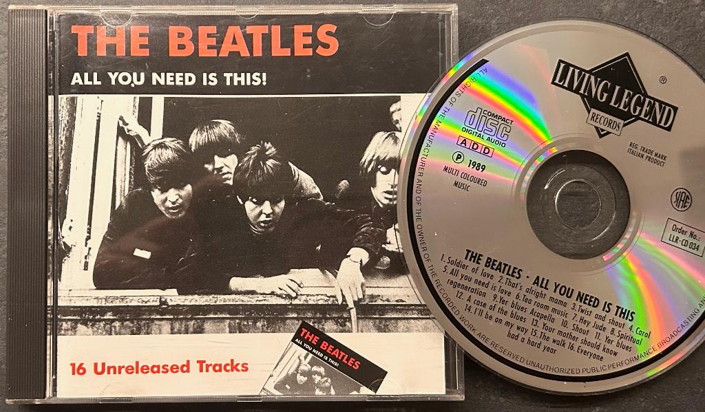 BEATLES - All you need is this! ( CD; rarities ), Cd's en Dvd's, Verzenden, Zo goed als nieuw, Poprock