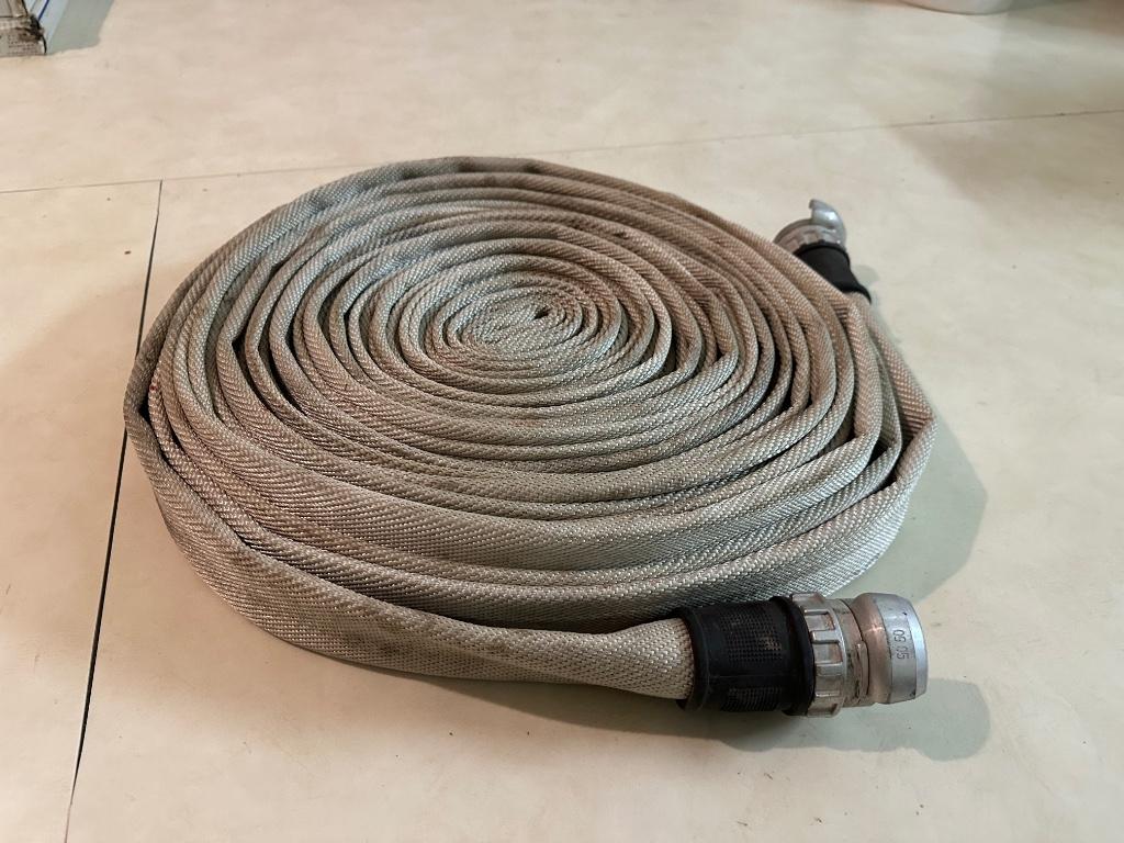 Brandslang DSP40 wit plat oprolbaar 30m, Enlèvement, Utilisé