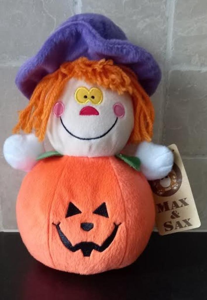 Halloween pompoen knuffel  Nieuw, Kinderen en Baby's, Speelgoed | Knuffels en Pluche, Nieuw, Ophalen of Verzenden