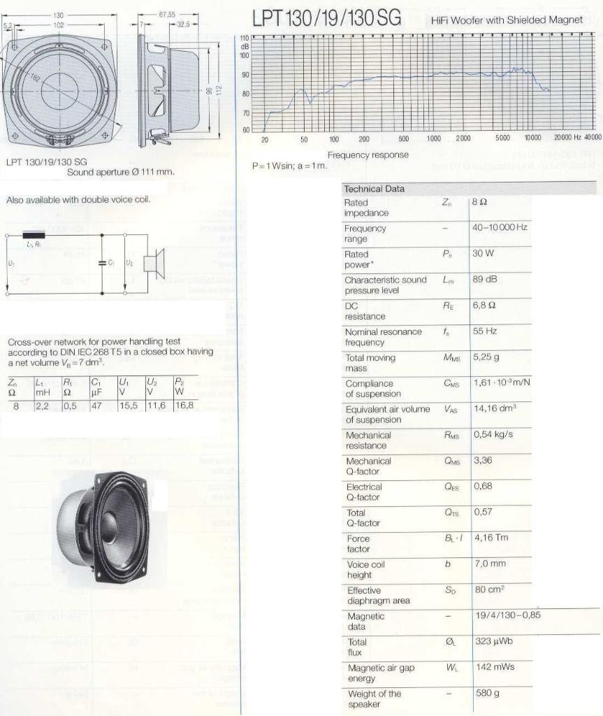 Luidsprekerset ITT Nokia -  2 x Woofer - 2 x tweeter, Audio, Tv en Foto, Gebruikt, Overige typen, Minder dan 60 watt, Ophalen