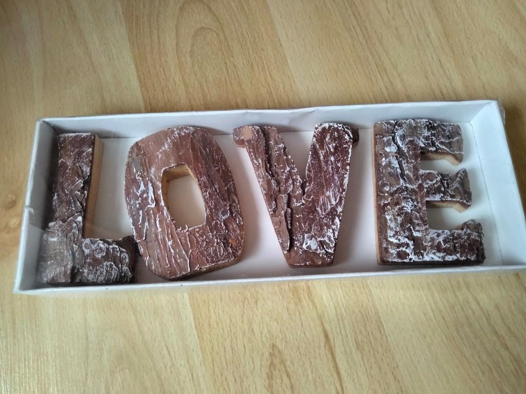 Letters love decoratie, Ophalen of Verzenden, Nieuw