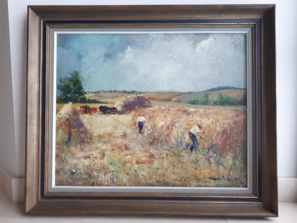 Peinture 'Récolte', Antiquités & Art, Enlèvement