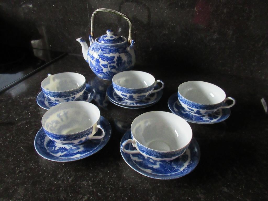 Tee servies, Service complet, Poterie, Comme neuf, Enlèvement