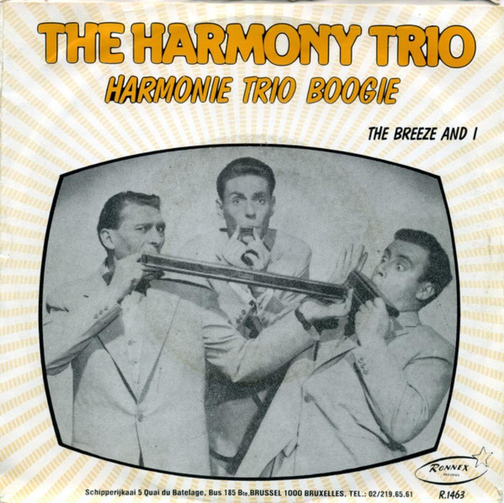 The Harmony Trio - Harmonie Trio Boogie, 7 inch, Single, Ophalen of Verzenden, Zo goed als nieuw