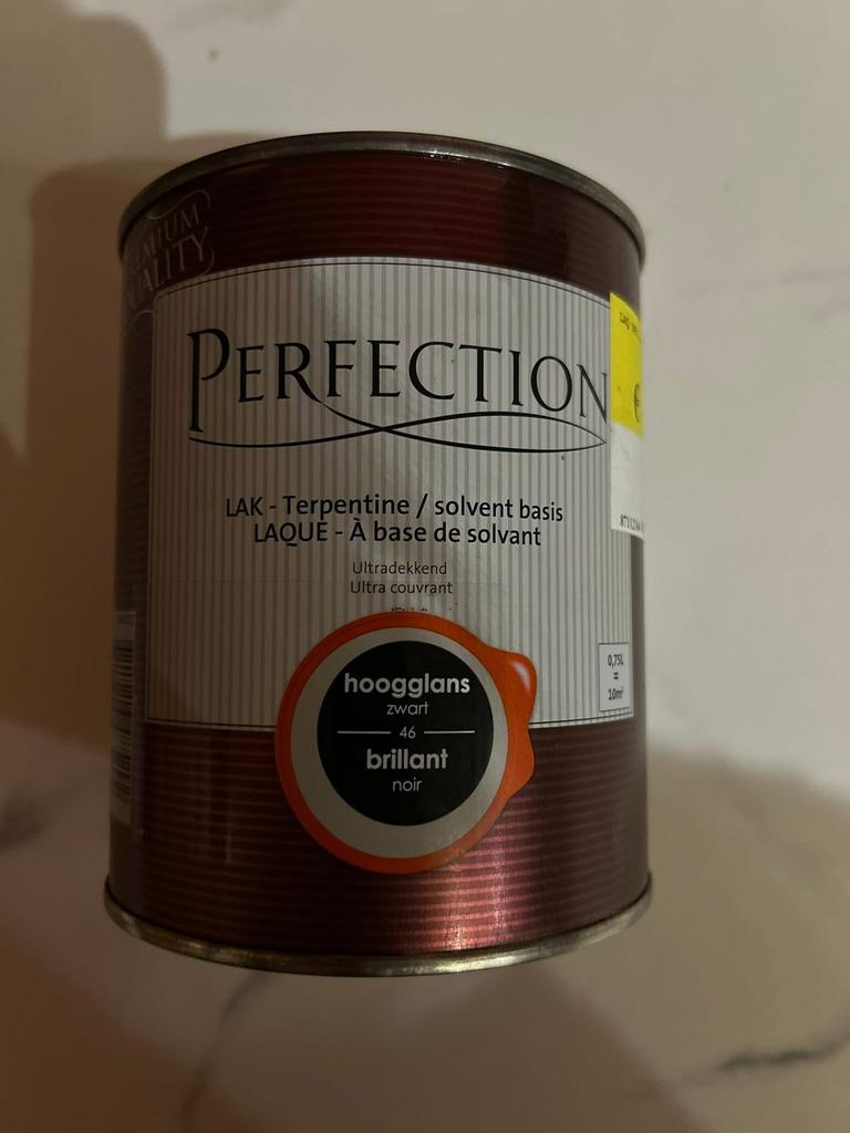 Laque noire, Bricolage & Construction, Peinture, Vernis & Laque, Neuf, Moins de 5 litres, Enlèvement ou Envoi, Laque