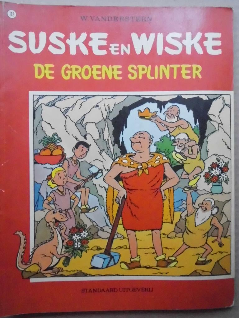 Suske en Wiske - De groene splinter, Enlèvement ou Envoi, Willy Vandersteen, Une BD, Utilisé