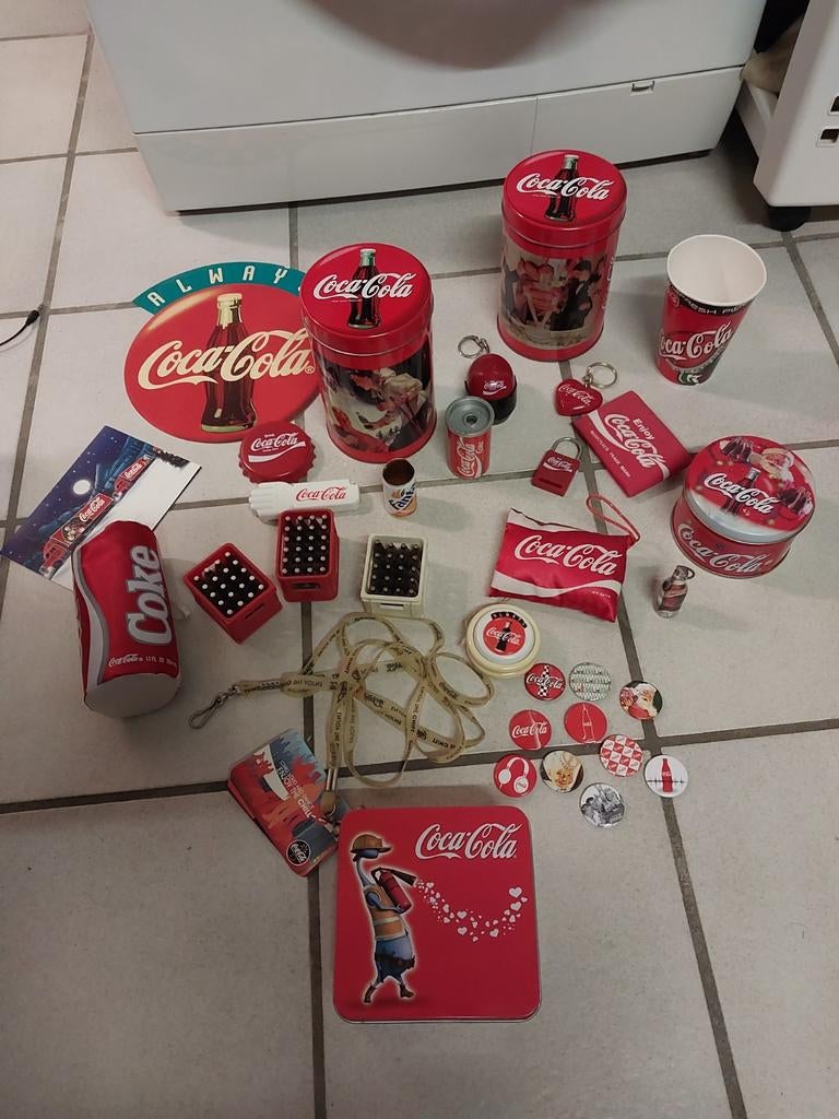 Lot Coca-Cola., Ophalen, Zo goed als nieuw