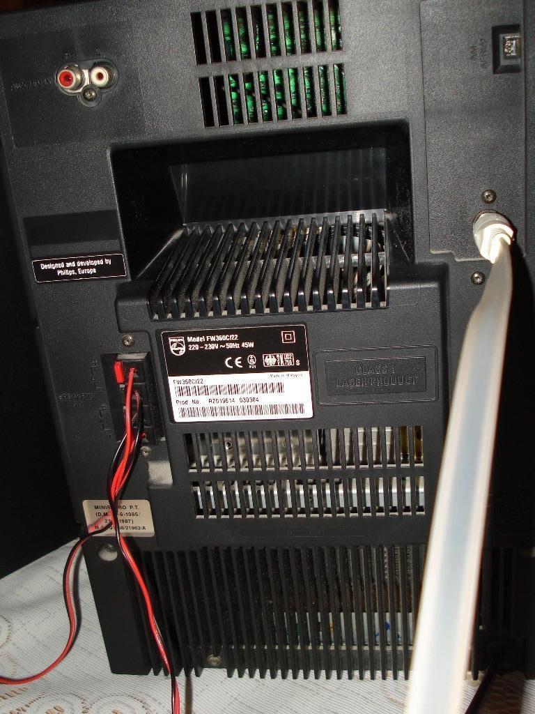 Mini-keten Philips model FW360C/22, Ophalen, Gebruikt, Tuner of Radio, Philips