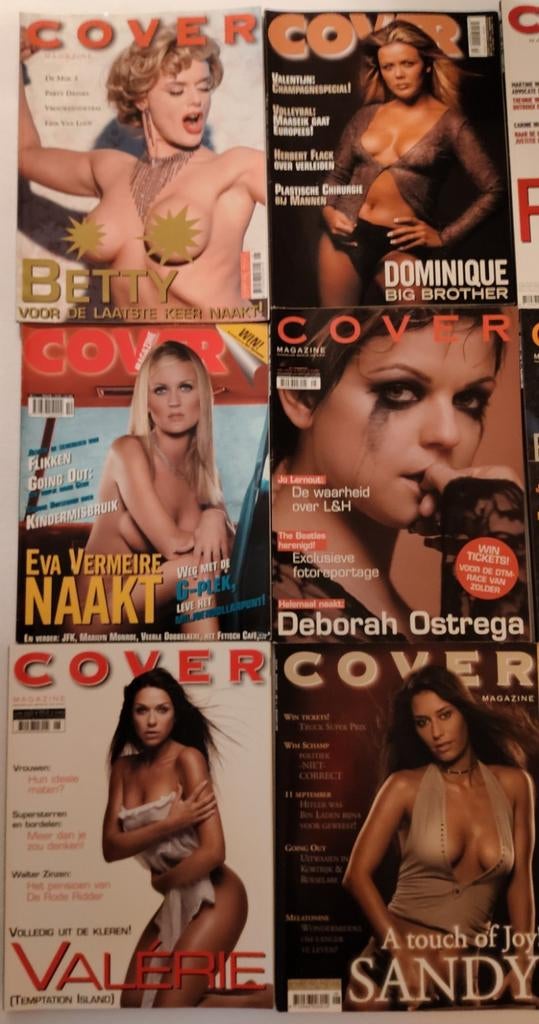Resterende nummers van Cover Magazine + Maxim & P-magazines., Boeken, Tijdschriften en Kranten, Ophalen of Verzenden, Zo goed als nieuw