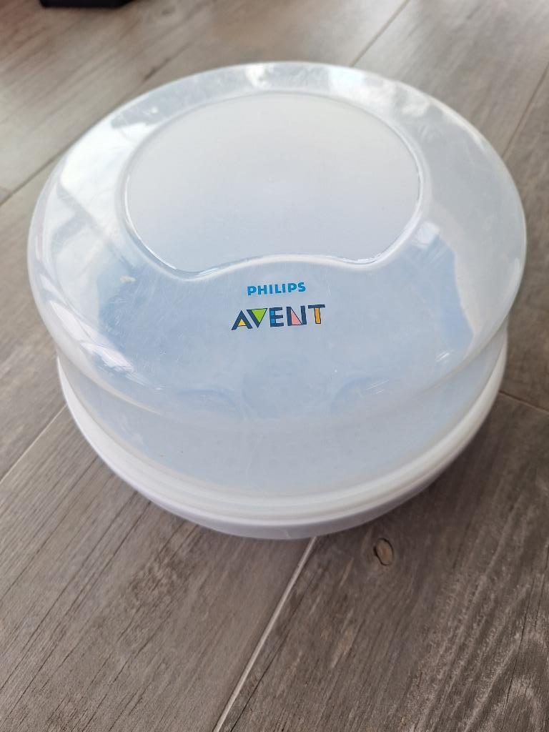 Philips Avent Sterilisator microgolf babyflessen ea, Kinderen en Baby's, Ophalen of Verzenden, Zo goed als nieuw, Sterilisator