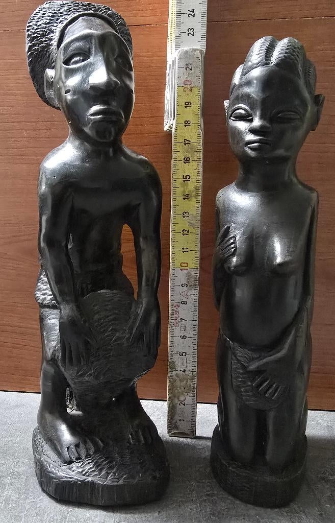 Afrikaans houtsnijwerk, Antiek en Kunst, Kunst | Beelden en Houtsnijwerken, Ophalen