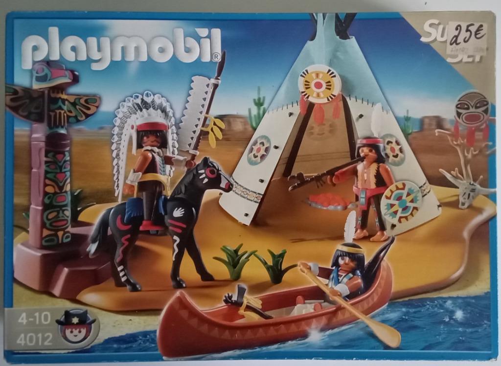 Playmobil - Campement des Indiens, Enlèvement ou Envoi, Utilisé