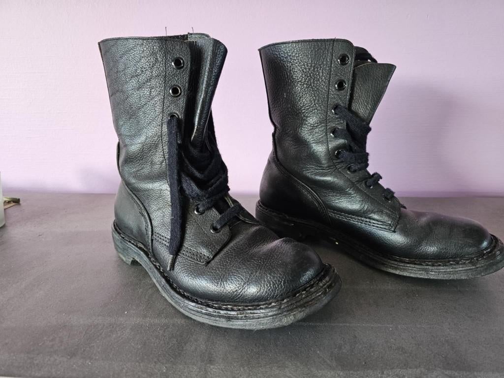 Gebruikte Leger bottines Belgisch leger ABL maat 41, Ophalen, RUGAK, Zwart, Overige typen
