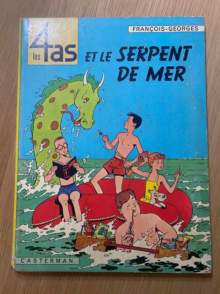 Les 4 As et le serpent de mer eo 1964, Livres, François George, Enlèvement ou Envoi, Une BD, Utilisé