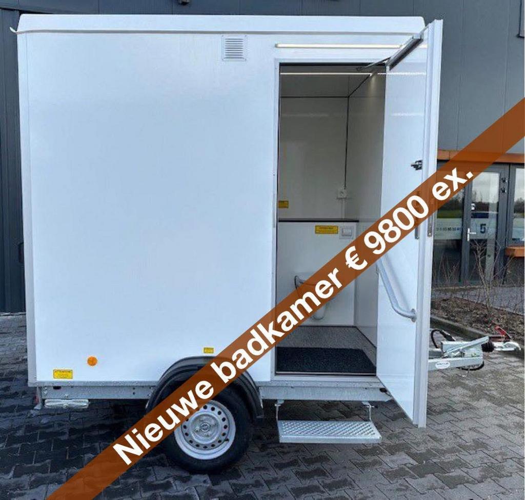 Te koop mobiele badkamer de luxe goedkoopste Benelux, Ophalen, Nieuw