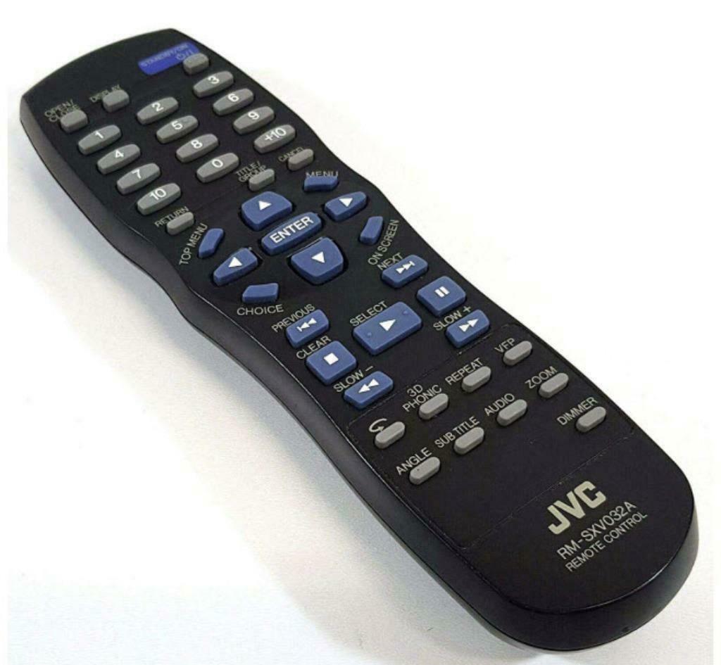 Afstandsbediening JVC RM-SXV032, Ophalen of Verzenden, Gebruikt, Dvd-speler, JVC