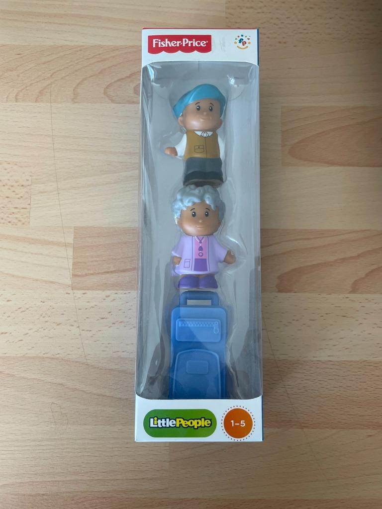 Little People Figurenset Oma + Opa op reis Mattel P8718, Kinderen en Baby's, Speelgoed | Overig, Ophalen of Verzenden, Nieuw, Jongen of Meisje