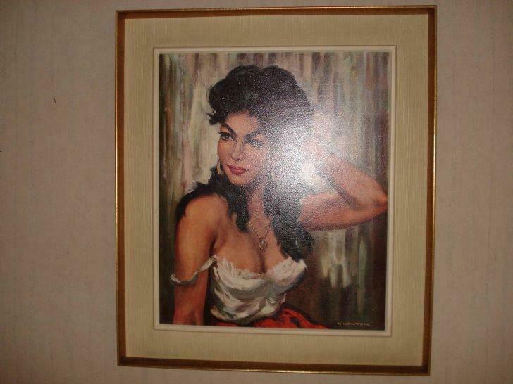 Schilderij Vintage, Enlèvement