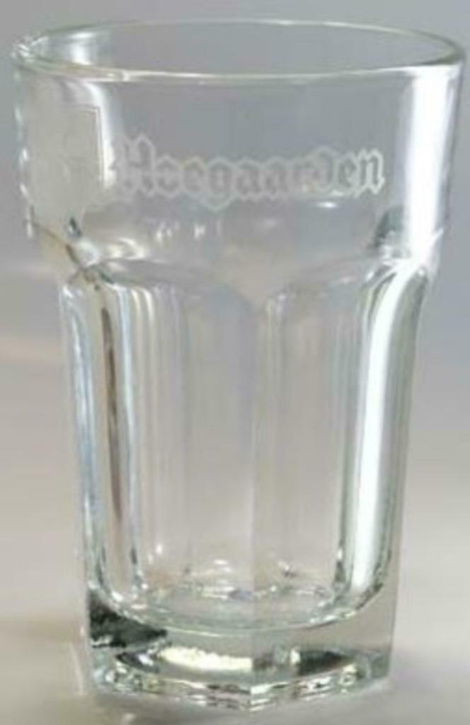 Hoegaarden bierglazen (Normaal) 25cl., Ophalen of Verzenden, Zo goed als nieuw, Glas of Glazen, Overige merken