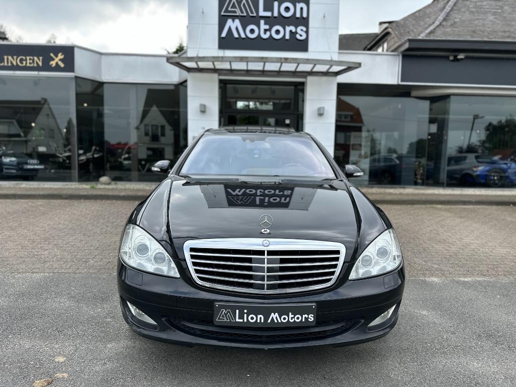 MERCEDES S 350 LONG AMG V6* 272 PK* FULL OPTIE* TOP STAAT, Auto's, Mercedes-Benz, Automaat, Achterwielaandrijving, Zwart, Zwart