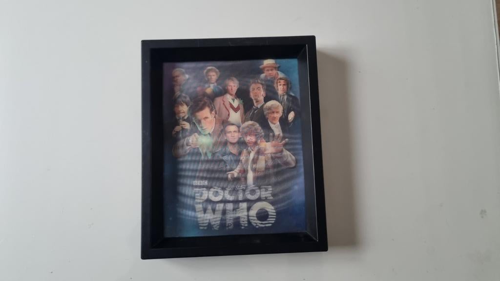 Doctor Who 3D-frame dimension  h 29cm et largeur 24cm, Ophalen, Zo goed als nieuw