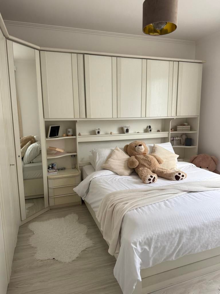 Ensemble de lit et armoire, Enlèvement, Utilisé, Deux personnes