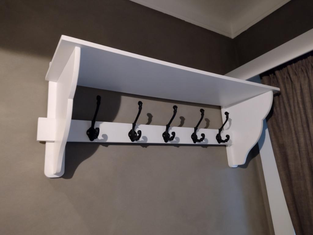 Kapstok landelijk, Huis en Inrichting, Woonaccessoires | Kapstokken, Ophalen, Nieuw, Hout, Wandkapstok