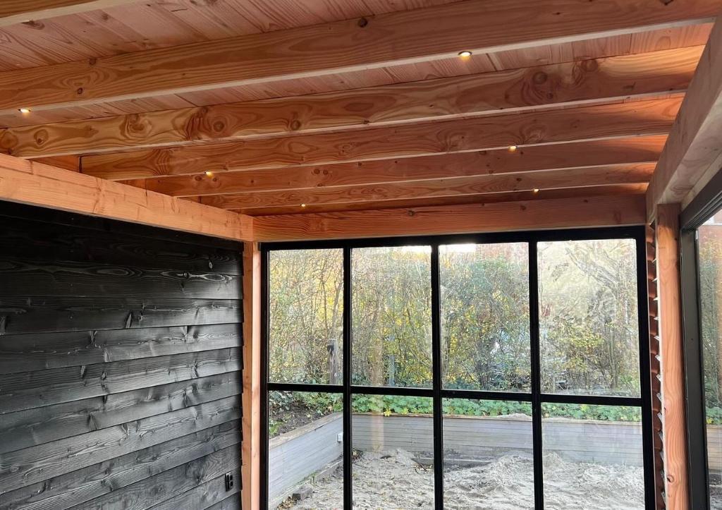 casa de madeira, Jardin & Terrasse, Neuf, Enlèvement ou Envoi, 250 à 300 cm, Cabane en bois