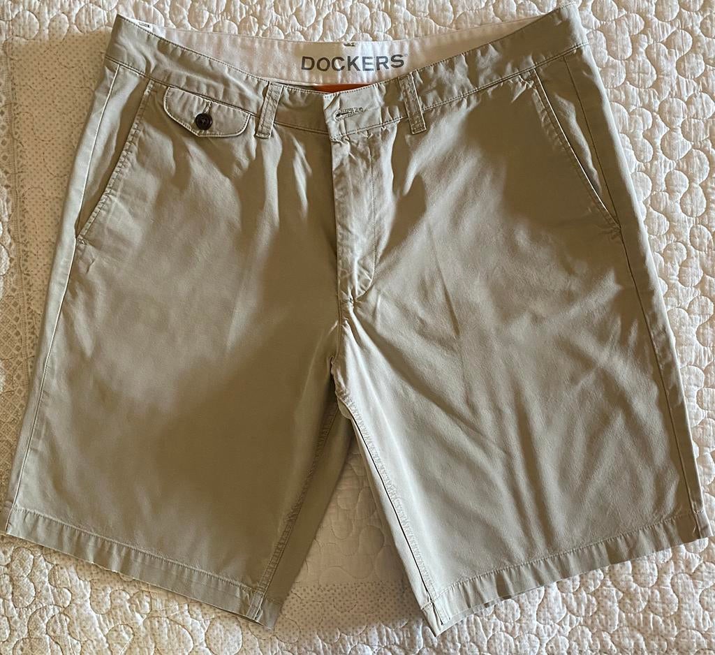Short Dockers pour homme taille 36 US - taille 52 EU, Enlèvement ou Envoi, Beige, Dockers, Taille 52/54 (L)