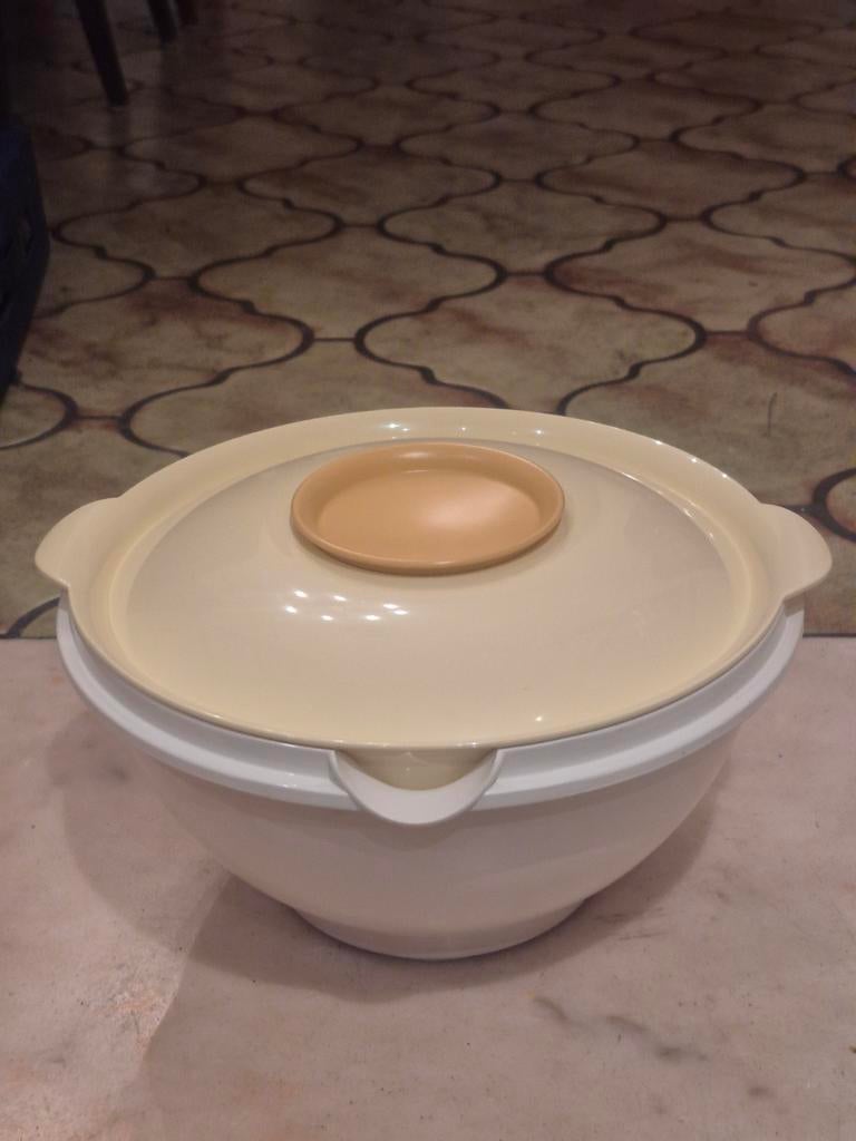 Steelpan om te mengen in perfecte staat., Huis en Inrichting, Keuken | Tupperware, Zo goed als nieuw, Bak of Kom, Crème, Ophalen