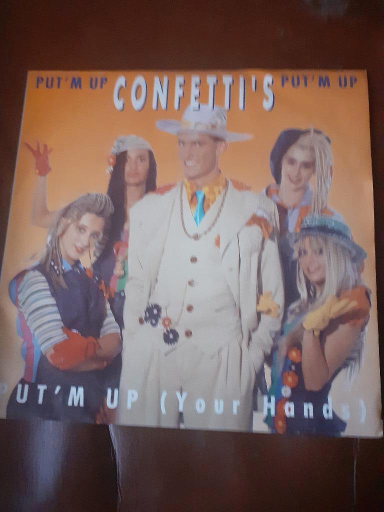 45T Confetti's : Put 'm up (Belpop), CD & DVD, Enlèvement ou Envoi