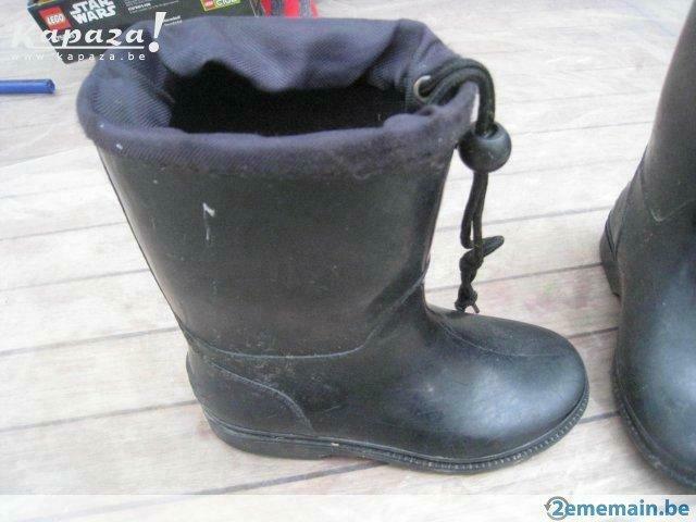 Bottes noires taille 29, Utilisé, Bottes