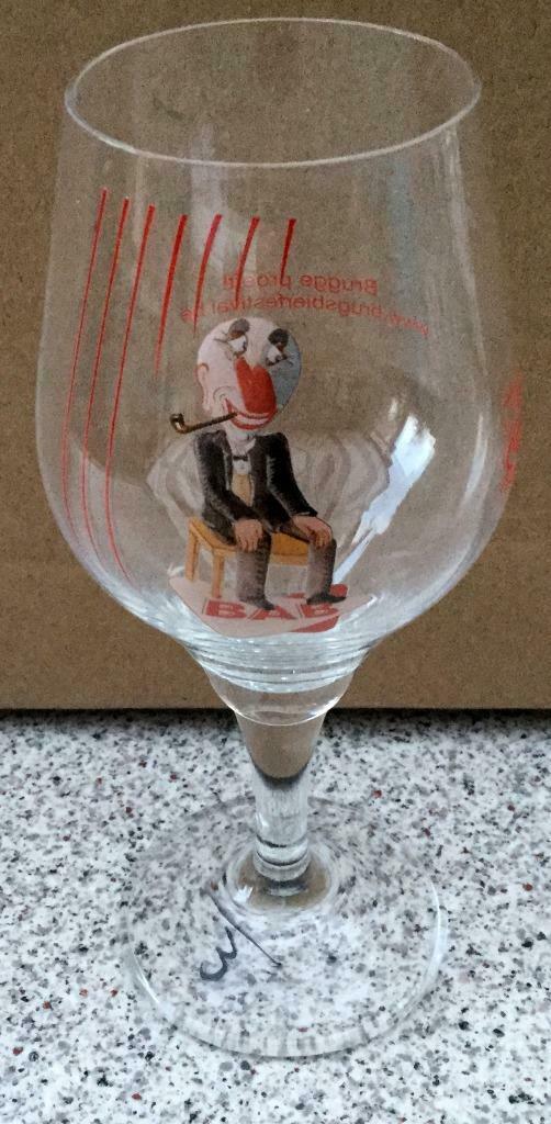bier brouwerij glas Bab Aigle belgica Brugge proeft 7 lijnen, Verzamelen, Ophalen of Verzenden, Zo goed als nieuw