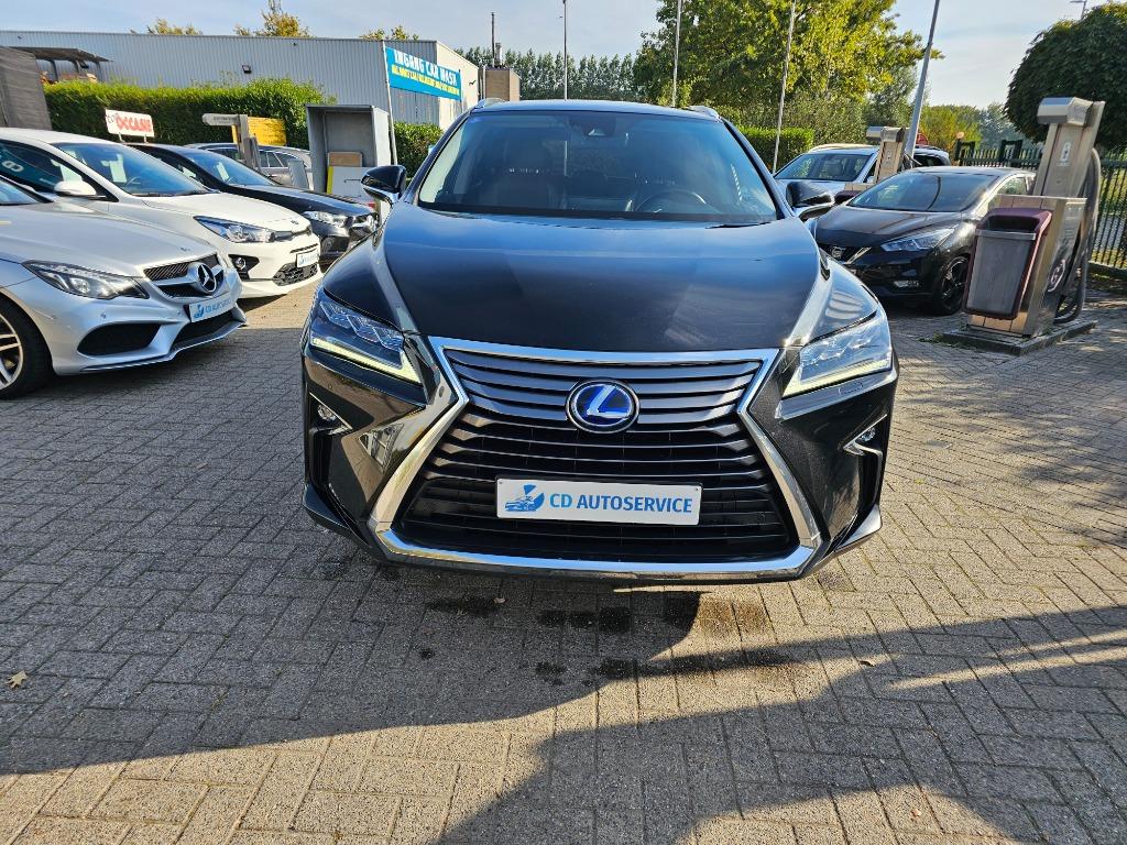 Lexus RX450h (hybrid) Luxury Line!!! Garantie tot 2028 Lexus, Auto's, Lexus, Automaat, USB, Zwart, Leder