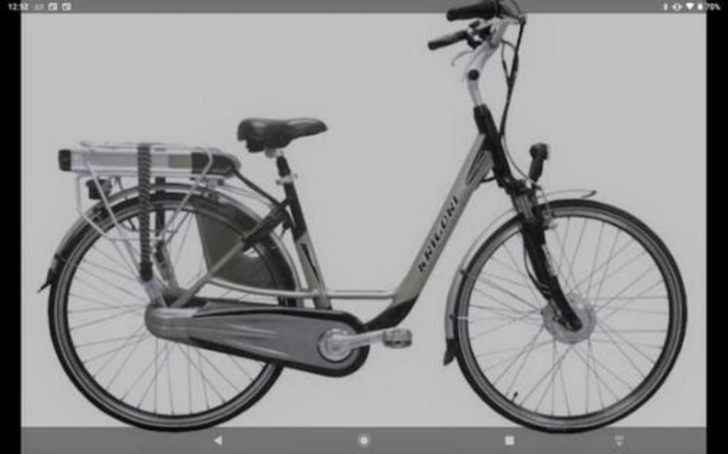 DAMESFIETS lage instap : Krigori Cruiser XL : ilver/grijs :, Fietsen en Brommers, Ophalen, Zo goed als nieuw