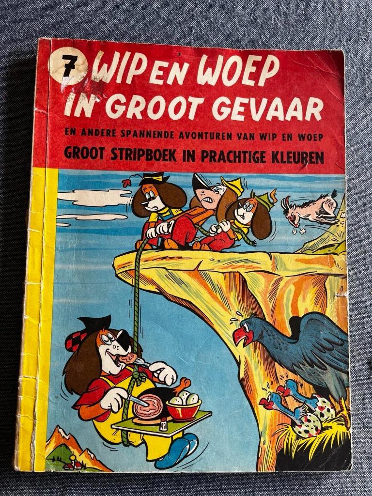 Wip en Woep in groot gevaar (deel 7 - 1968), Boeken, Eén stripboek, Ophalen, Gelezen