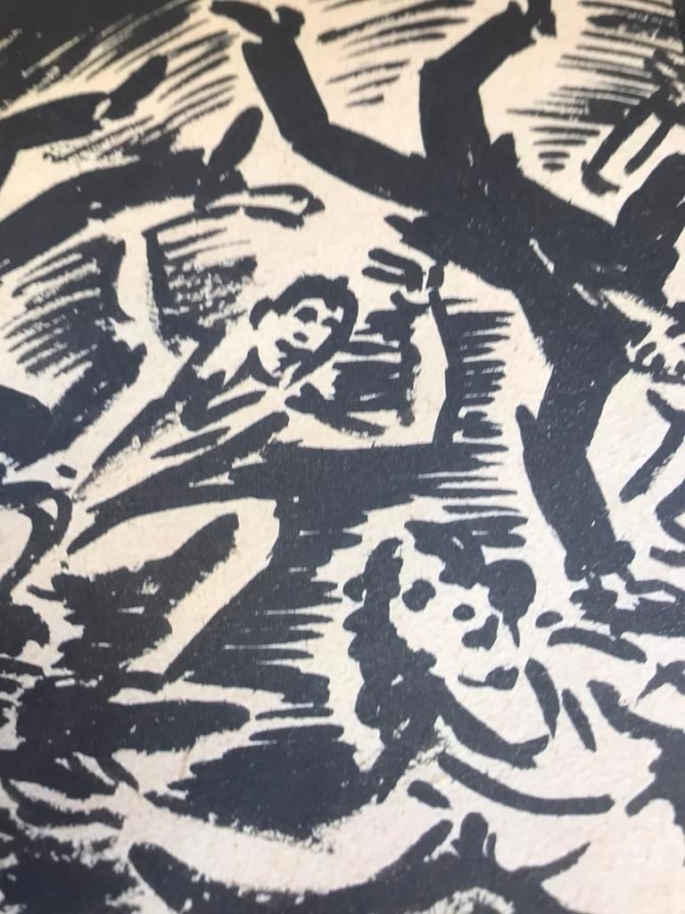 Frans Masereel eau-fortes 110pag, Ophalen of Verzenden, Zo goed als nieuw, Grafische vormgeving