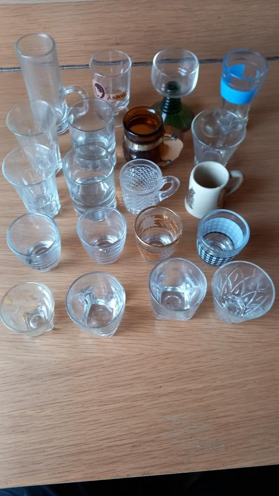 Mini glaasjes, Ophalen of Verzenden, Zo goed als nieuw